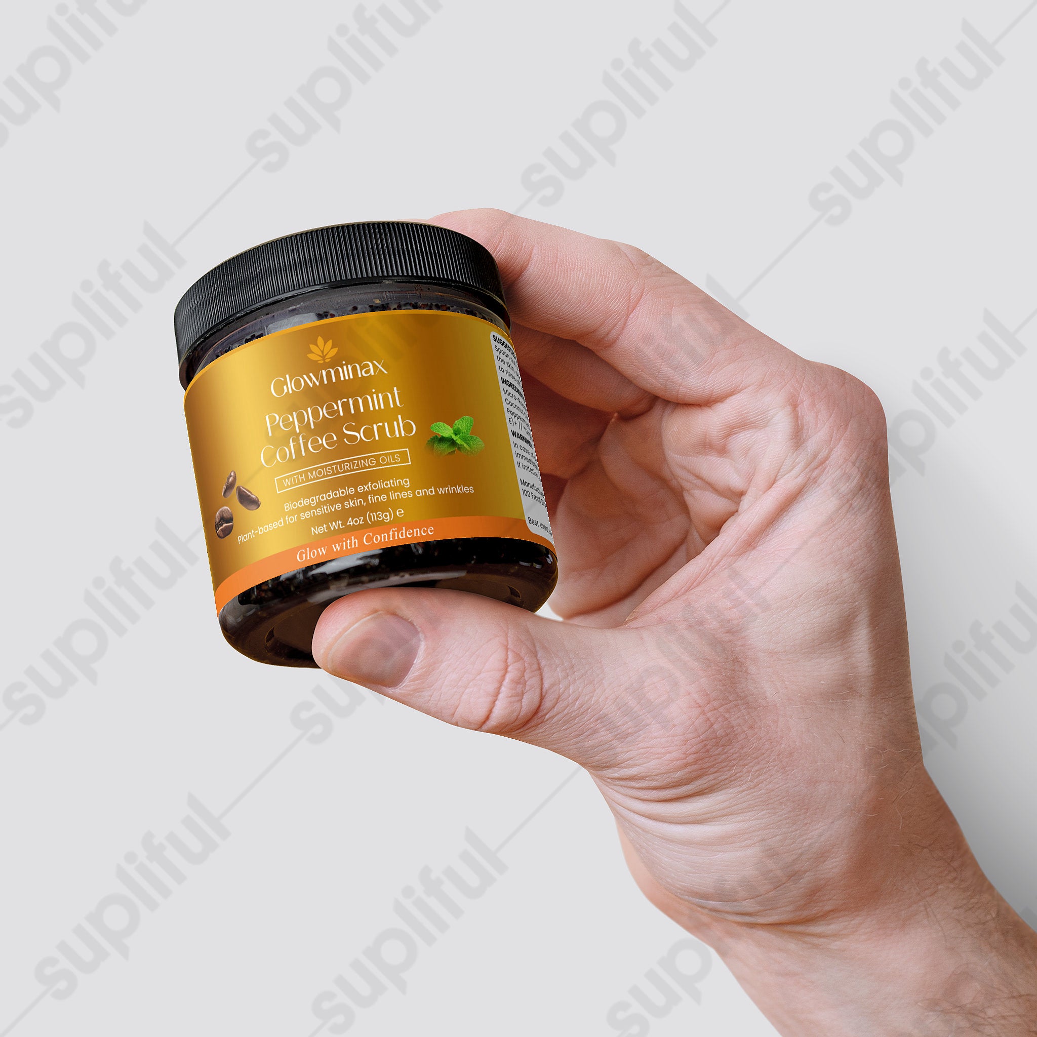 Peppermint Coffee Scrub