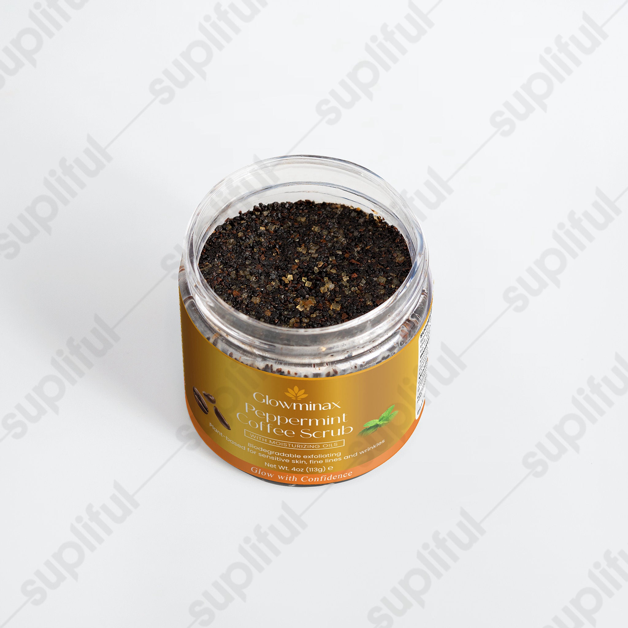 Peppermint Coffee Scrub