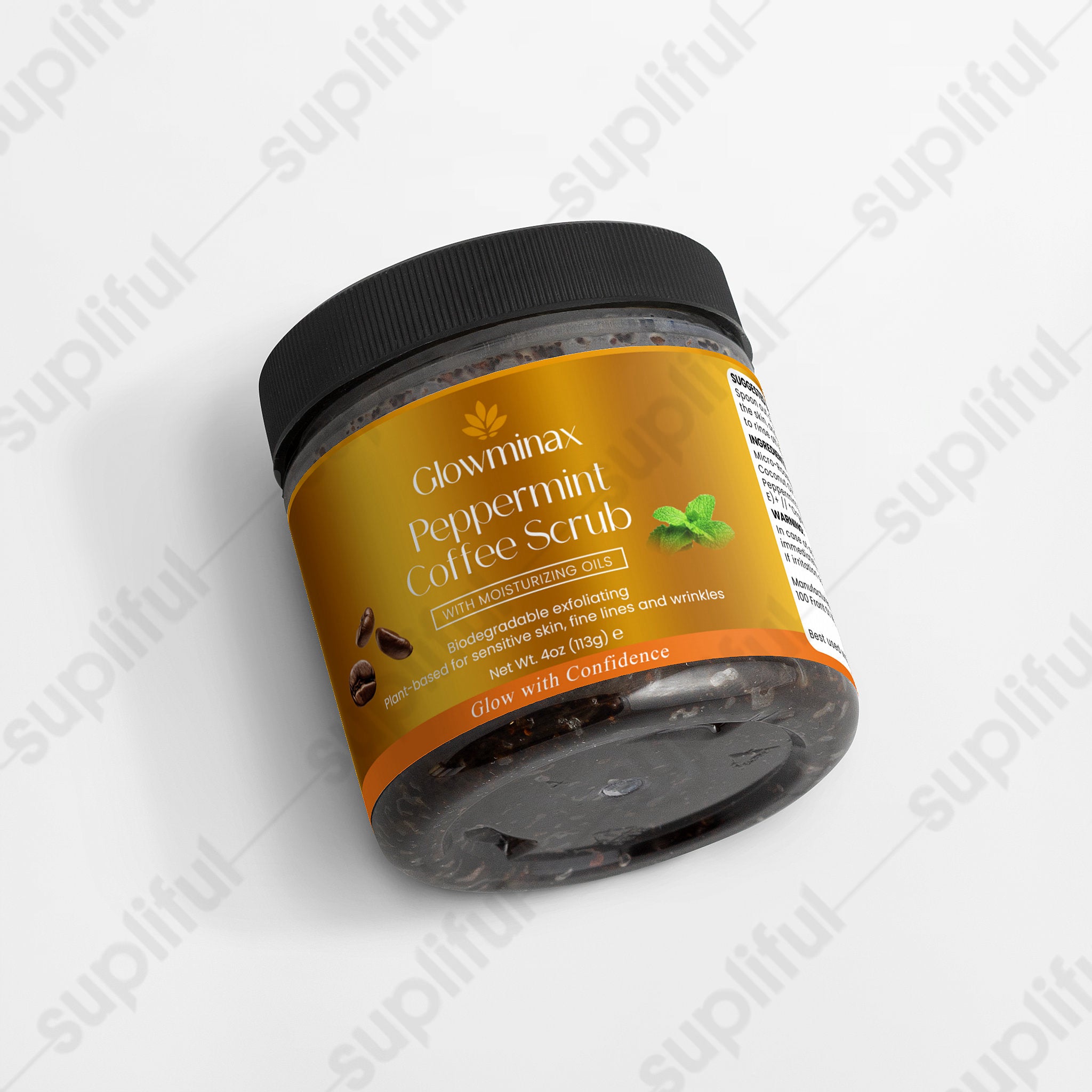 Peppermint Coffee Scrub